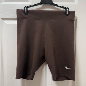 Nike Chocolate Brown Athletic Shorts